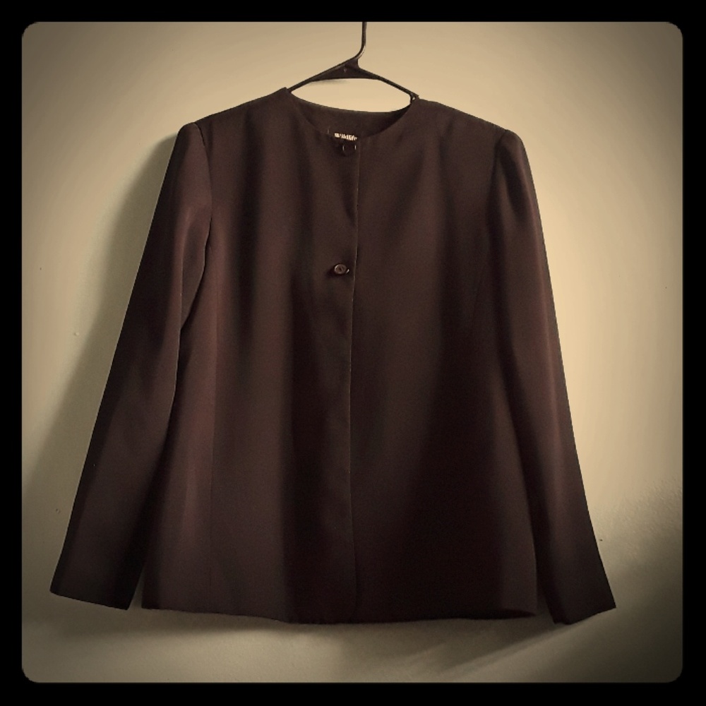 Crewneck Blazer